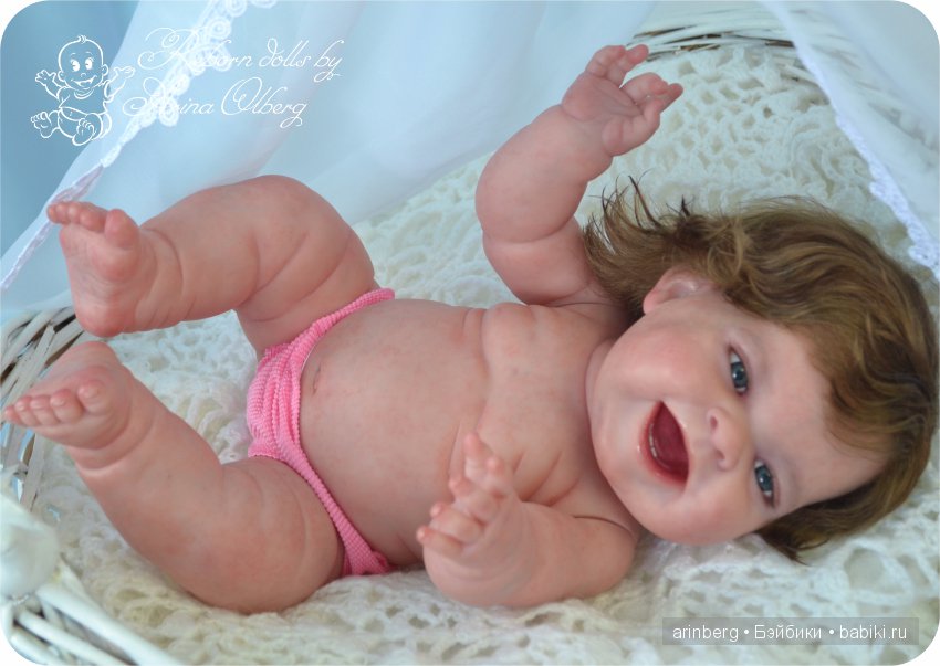 Переделочка из Berenguer Lola в куколку-реборн Лёлечку