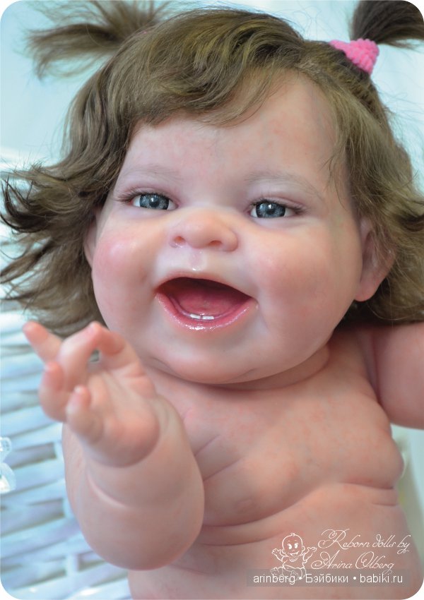 Переделочка из Berenguer Lola в куколку-реборн Лёлечку