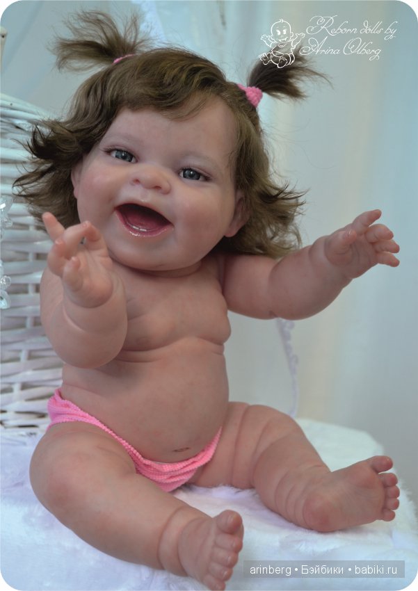 Переделочка из Berenguer Lola в куколку-реборн Лёлечку