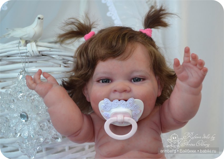 Переделочка из Berenguer Lola в куколку-реборн Лёлечку