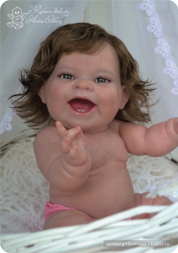 Переделочка из Berenguer Lola в куколку-реборн Лёлечку (фото 5)