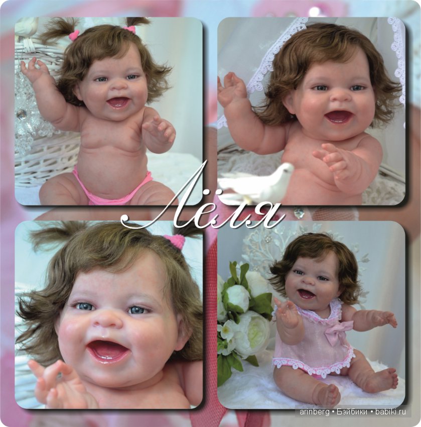 Переделочка из Berenguer Lola в куколку-реборн Лёлечку (фото 2)