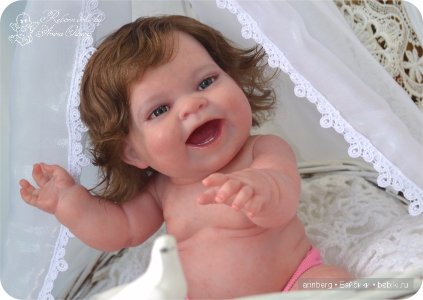 Переделочка из Berenguer Lola в куколку-реборн Лёлечку