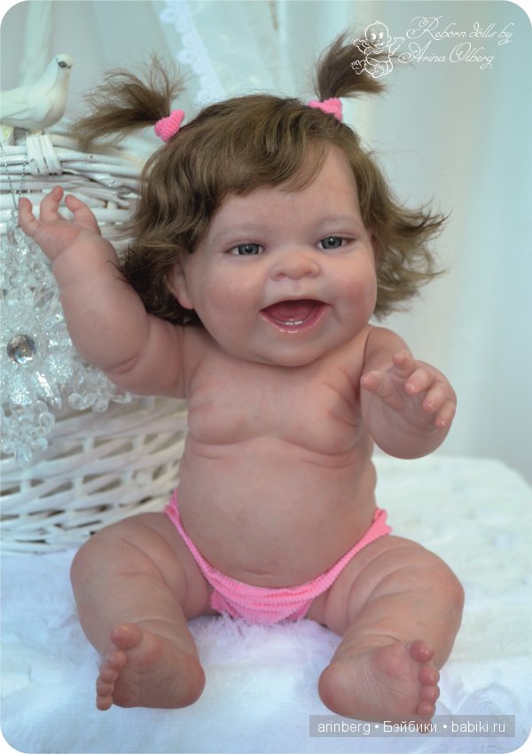 Переделочка из Berenguer Lola в куколку-реборн Лёлечку