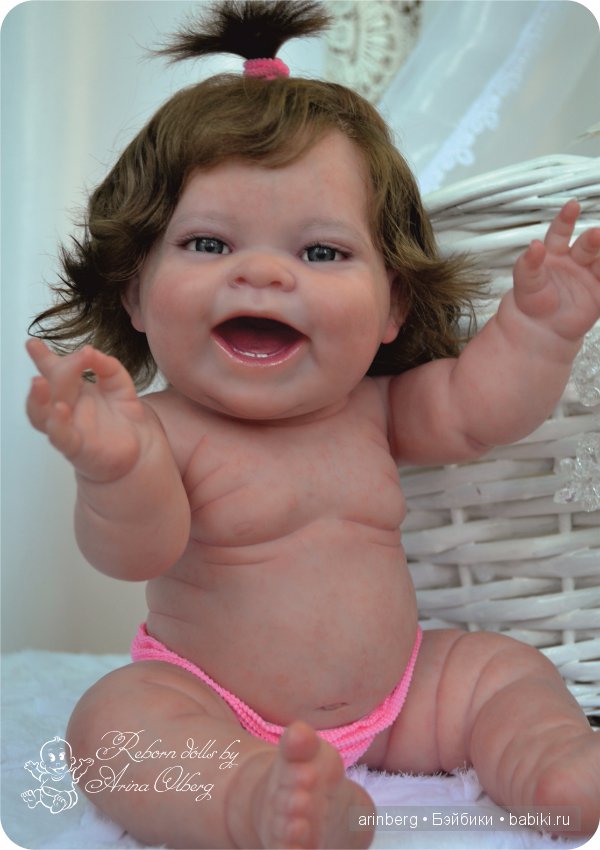 Переделочка из Berenguer Lola в куколку-реборн Лёлечку