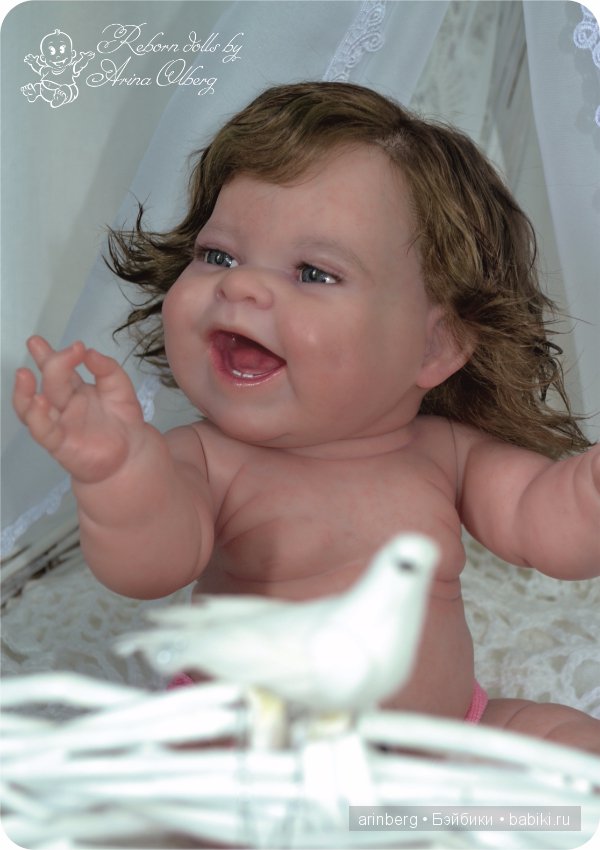 Переделочка из Berenguer Lola в куколку-реборн Лёлечку (фото 7)