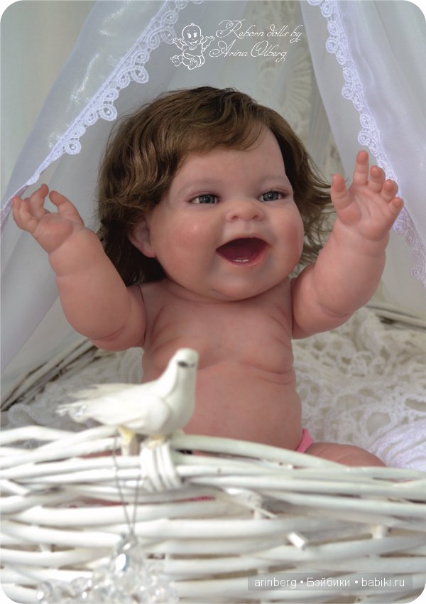 Переделочка из Berenguer Lola в куколку-реборн Лёлечку (фото 8)