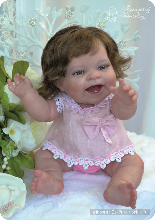 Переделочка из Berenguer Lola в куколку-реборн Лёлечку