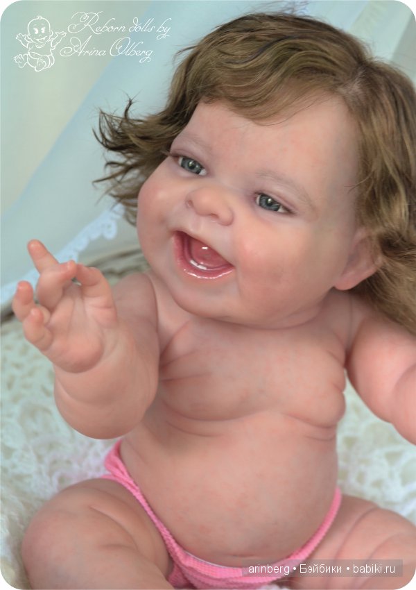 Переделочка из Berenguer Lola в куколку-реборн Лёлечку (фото 6)