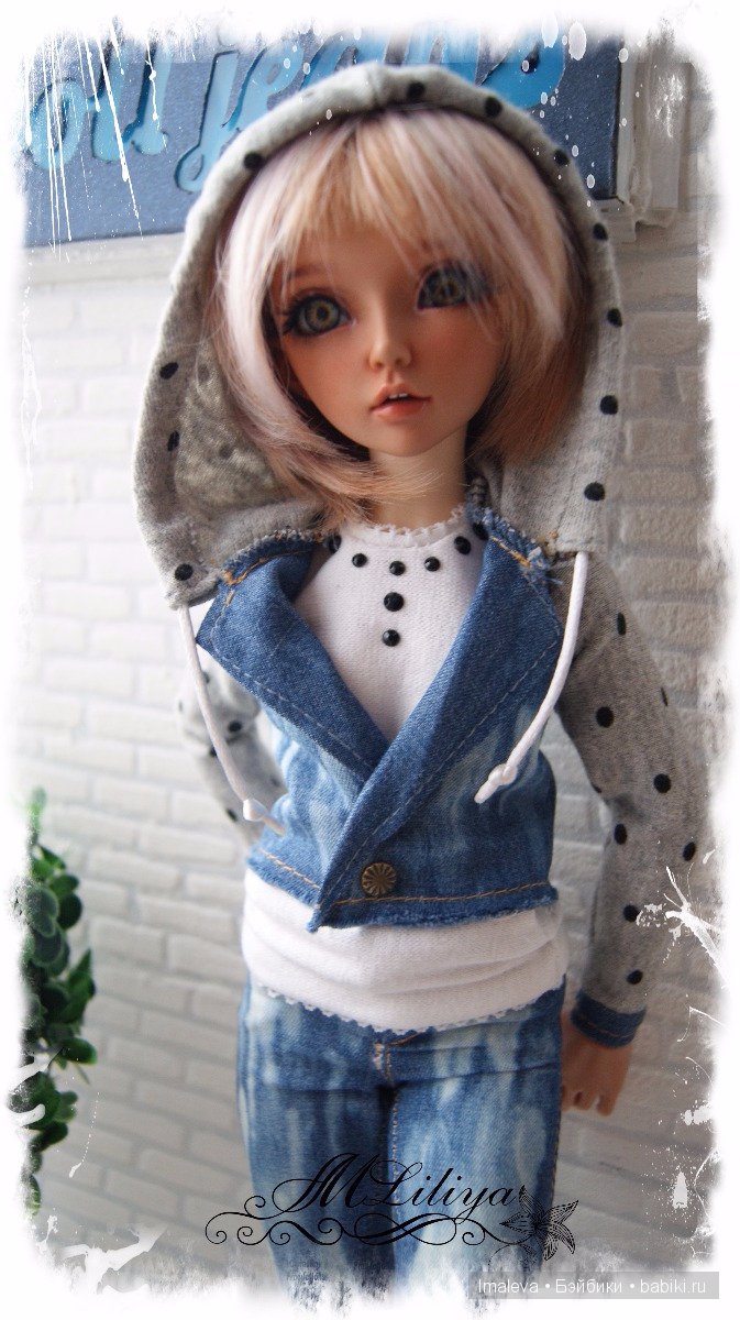 Коллекция весна-лето 2016 от "Doll Jeans" или джинсово-трикотажная одежда для слим МСД (фото 8)