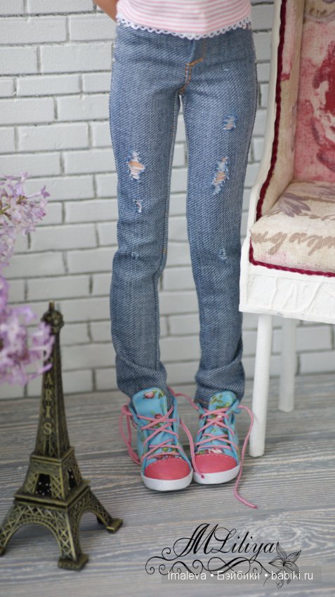 Коллекция весна-лето 2016 от "Doll Jeans" или джинсово-трикотажная одежда для слим МСД (фото 2)