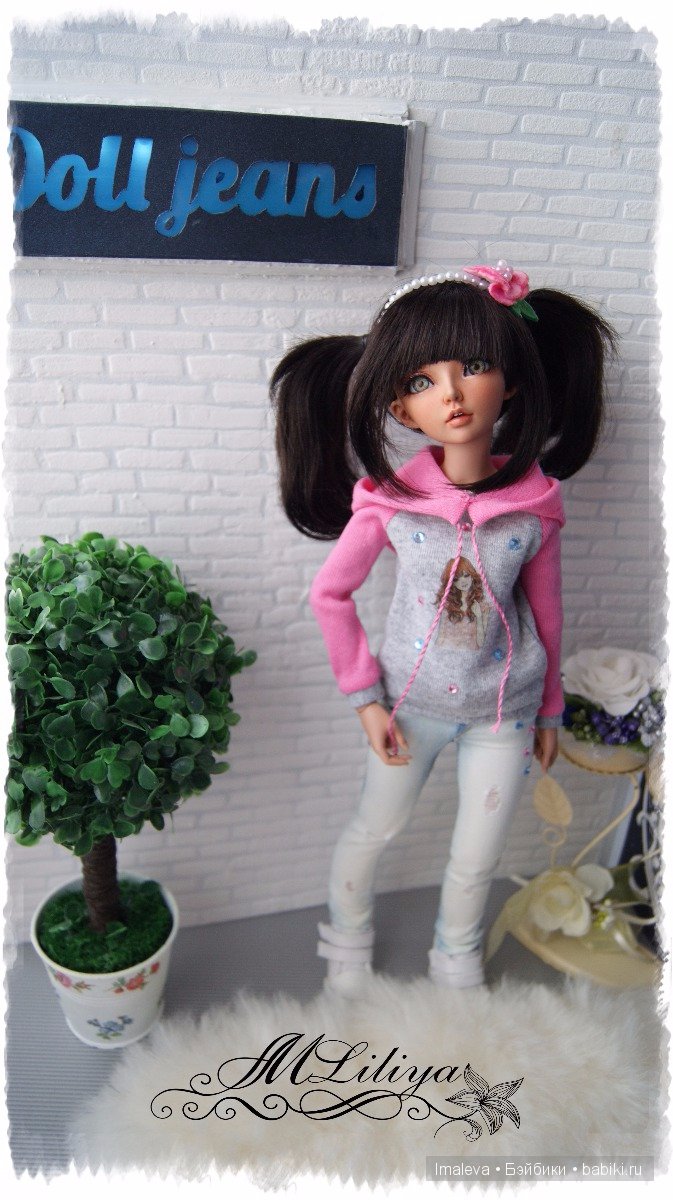 Коллекция весна-лето 2016 от "Doll Jeans" или джинсово-трикотажная одежда для слим МСД (фото 10)