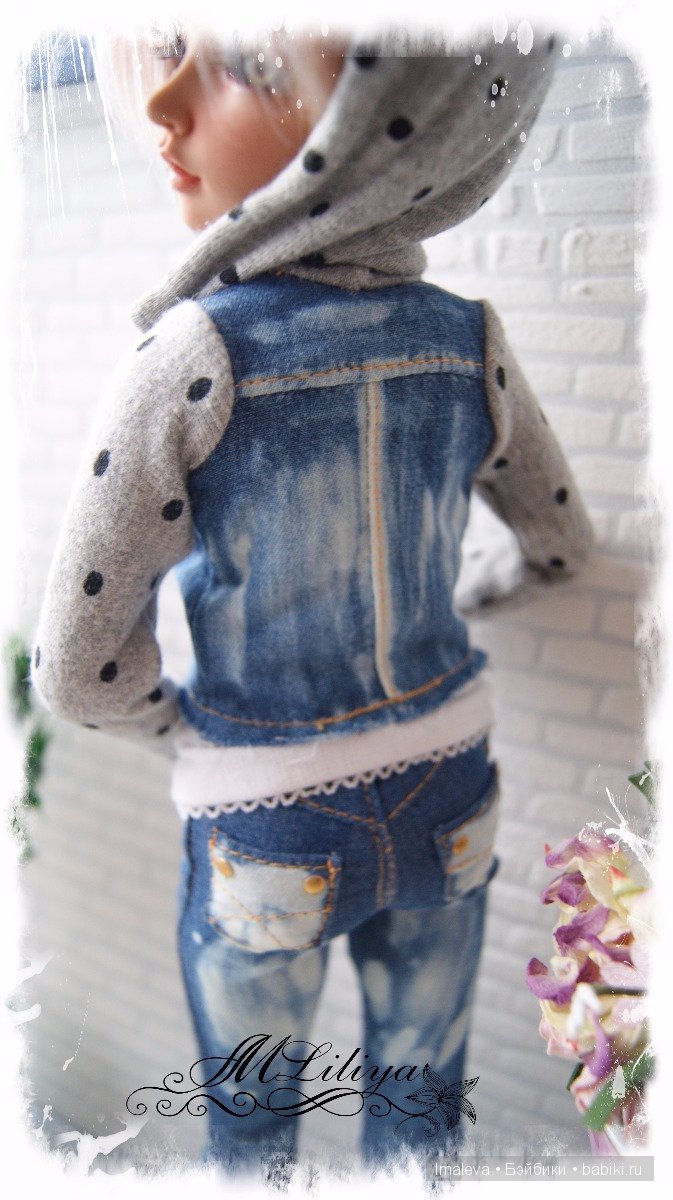 Коллекция весна-лето 2016 от "Doll Jeans" или джинсово-трикотажная одежда для слим МСД (фото 9)