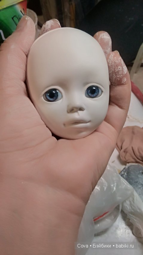 Шарнирная кукла Машуля, часть 3