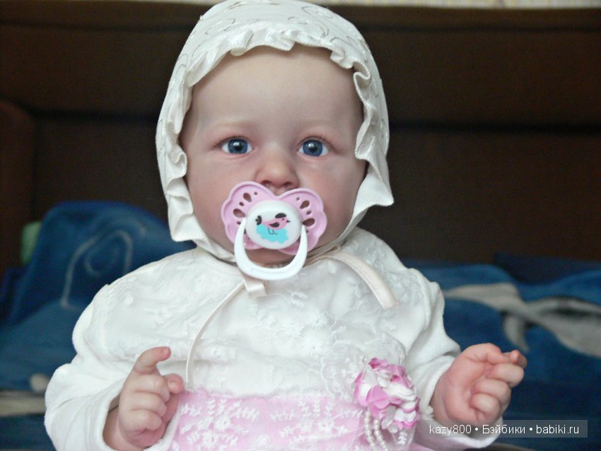 Лысёныш Saskia. Кукла реборн Елены Коротковой "Natali-VO"