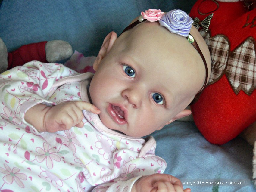 Лысёныш Saskia. Кукла реборн Елены Коротковой "Natali-VO"