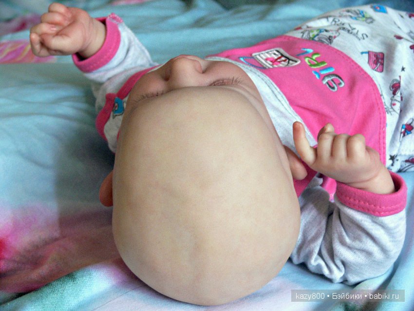 Лысёныш Saskia. Кукла реборн Елены Коротковой "Natali-VO" (фото 7)