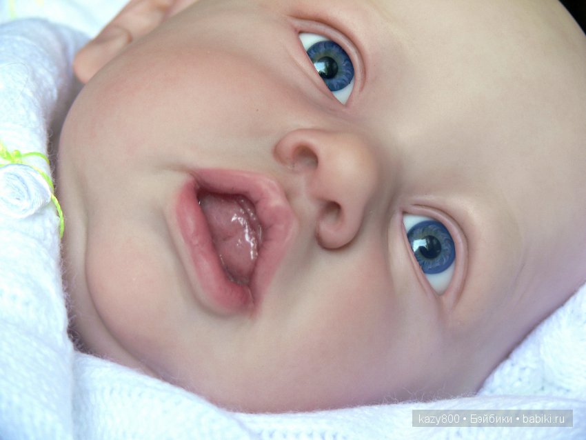 Лысёныш Saskia. Кукла реборн Елены Коротковой "Natali-VO"