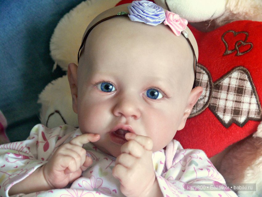 Лысёныш Saskia. Кукла реборн Елены Коротковой "Natali-VO"