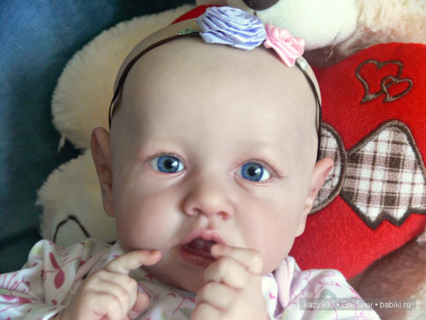 Лысёныш Saskia. Кукла реборн Елены Коротковой "Natali-VO"