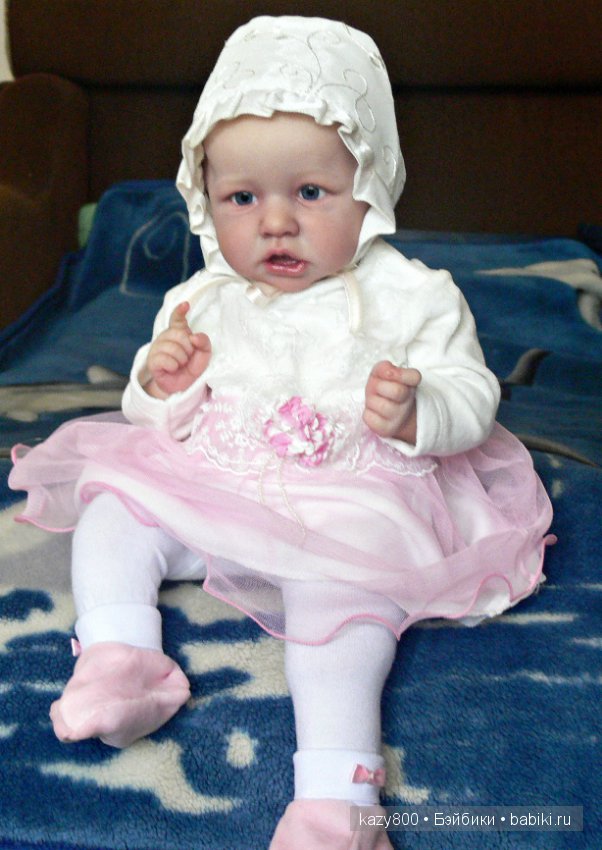 Лысёныш Saskia. Кукла реборн Елены Коротковой "Natali-VO"