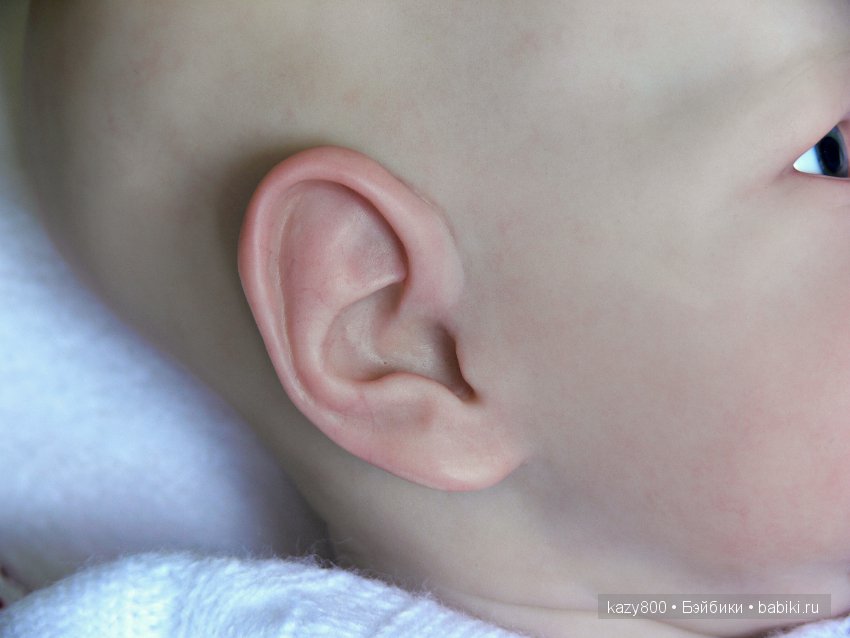 Лысёныш Saskia. Кукла реборн Елены Коротковой "Natali-VO"