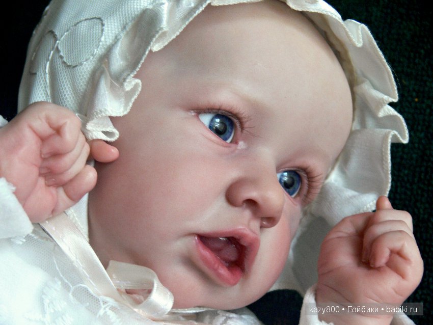 Лысёныш Saskia. Кукла реборн Елены Коротковой "Natali-VO"