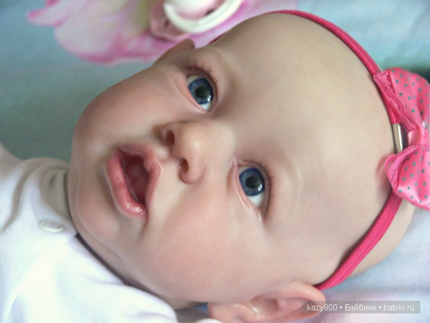 Лысёныш Saskia. Кукла реборн Елены Коротковой "Natali-VO"