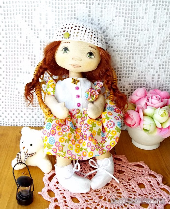 Кукла из ткани Варя — Авторские текстильные куклы: Вальдорфские