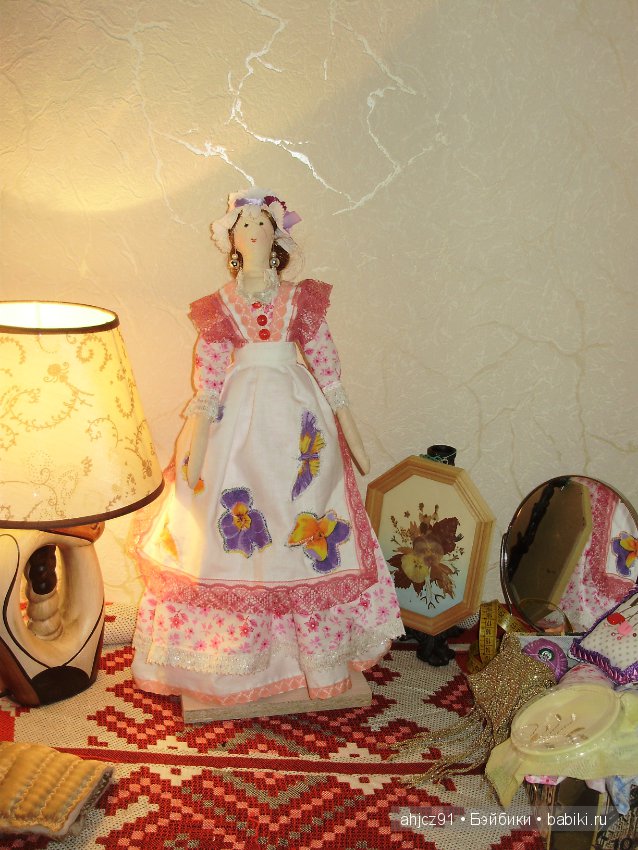 Кукла Тильда ручной работы Фея Лиза модистка- белошвейка