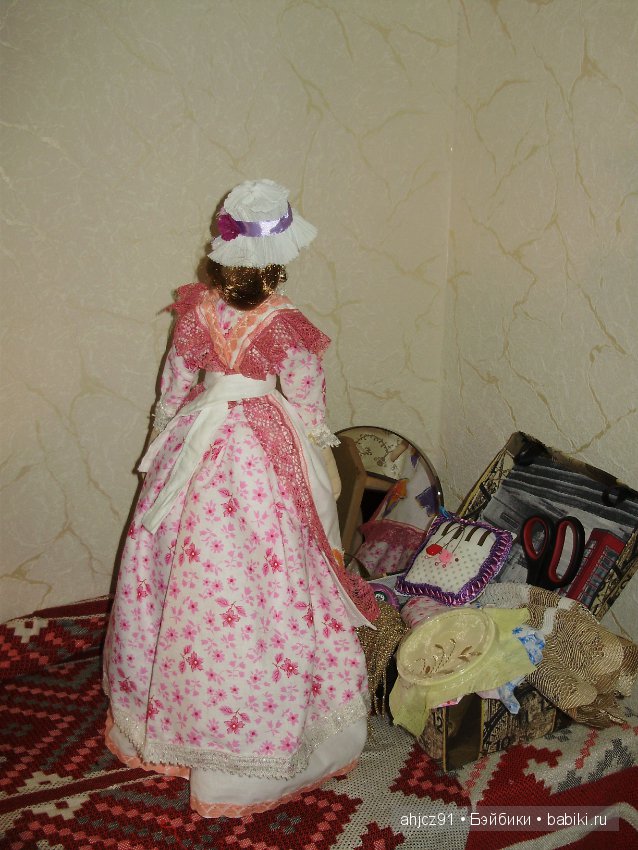 Кукла Тильда ручной работы Фея Лиза модистка- белошвейка (фото 2)