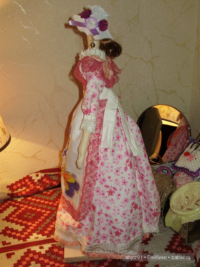 Кукла Тильда ручной работы Фея Лиза модистка- белошвейка (фото 3)