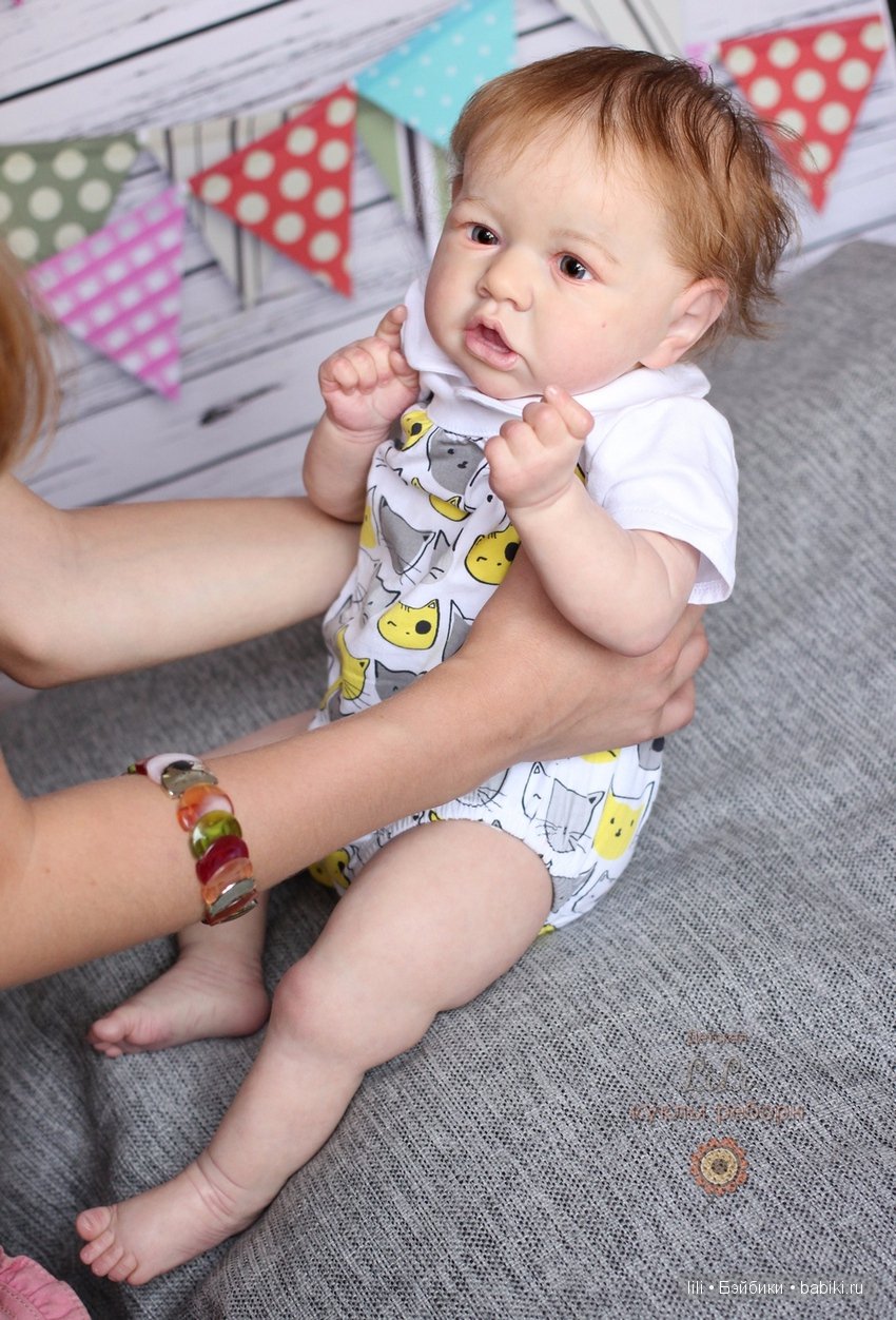 Мой малыш реборн Саския позирует (фото 10)