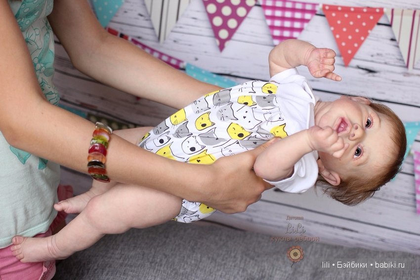 Мой малыш реборн Саския позирует (фото 9)