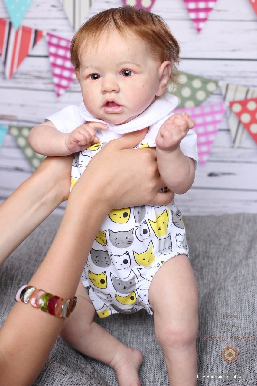 Мой малыш реборн Саския позирует (фото 5)