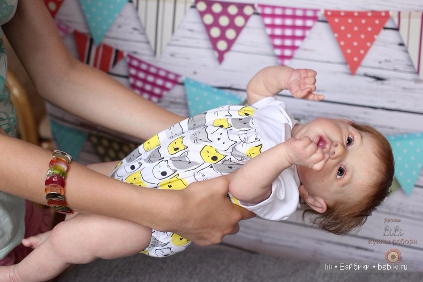 Мой малыш реборн Саския позирует (фото 7)