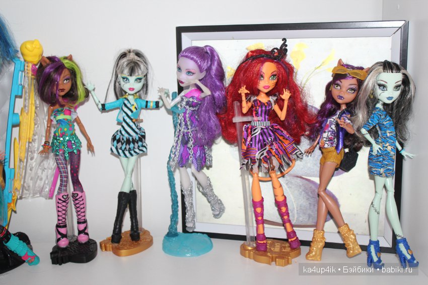 Наши Монстрячки дубль 2 — Куклы Monster High и Ever After High: G1