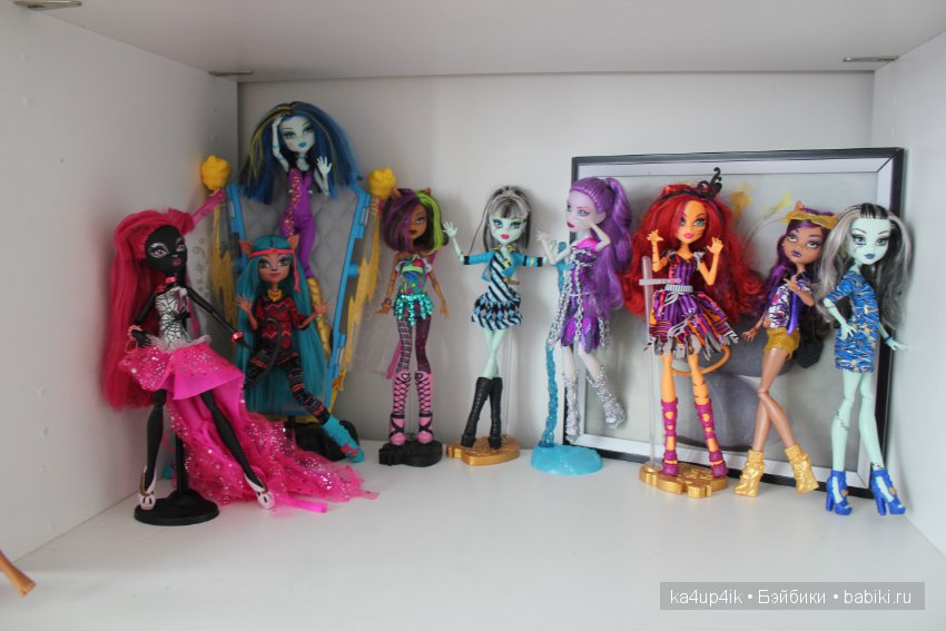 Наши Монстрячки дубль 2 — Куклы Monster High и Ever After High: G1
