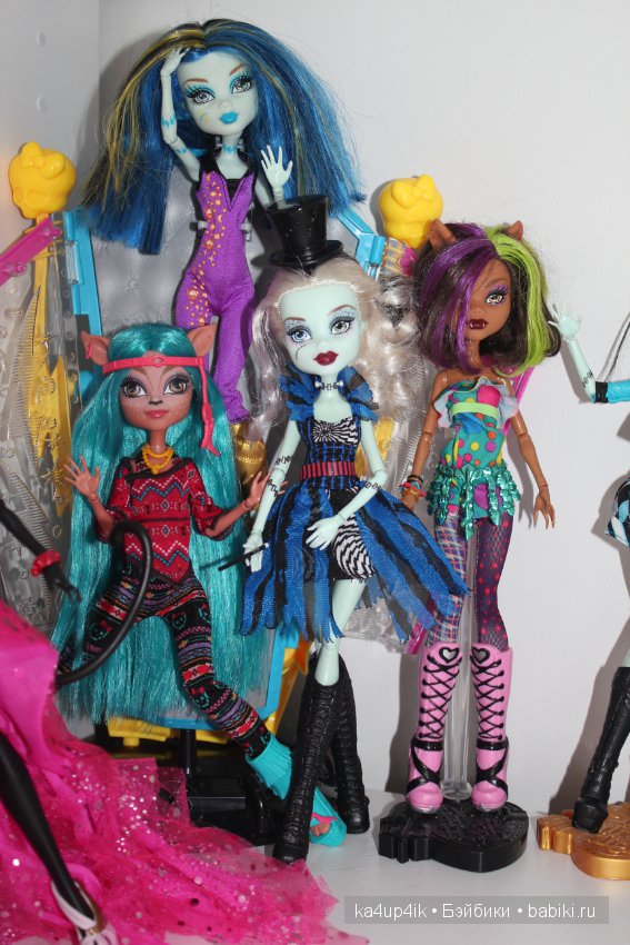 Наши Монстрячки дубль 2 — Куклы Monster High и Ever After High: G1