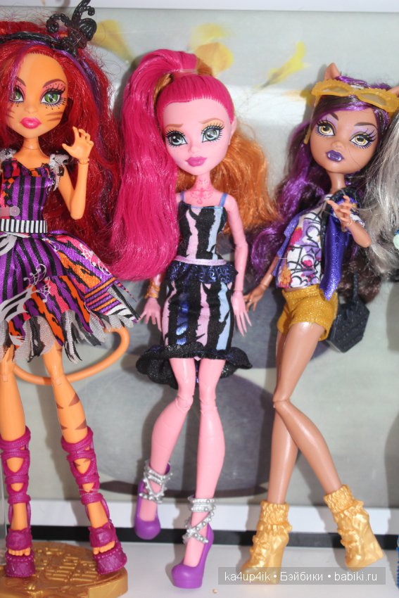 Наши Монстрячки дубль 2 — Куклы Monster High и Ever After High: G1