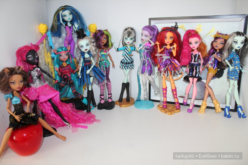 Наши Монстрячки дубль 2 — Куклы Monster High и Ever After High: G1