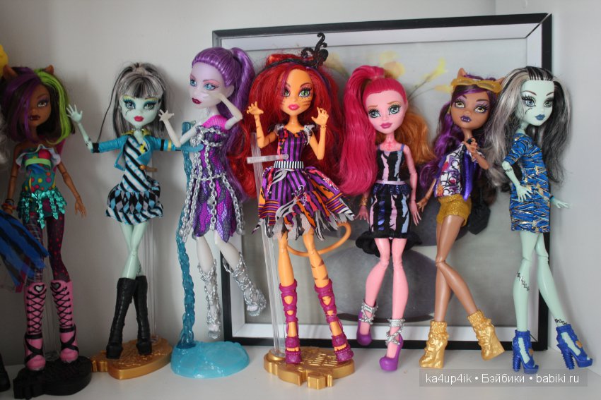 Наши Монстрячки дубль 2 — Куклы Monster High и Ever After High: G1