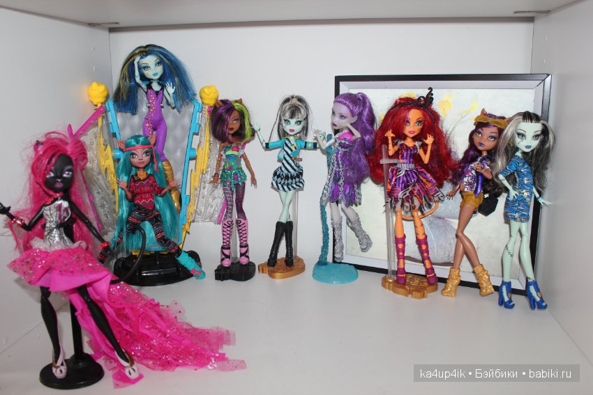 Наши Монстрячки дубль 2 — Куклы Monster High и Ever After High: G1
