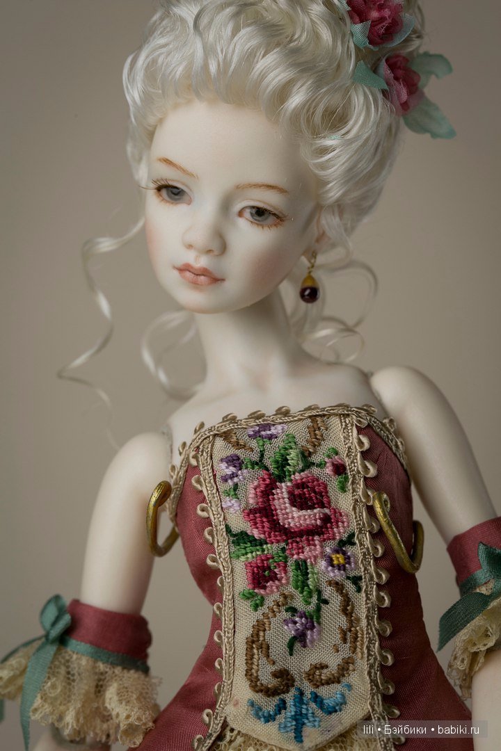 Новые шарнирные куклы Маргариты Цветковой. Рококо и Секрет (фото 7)