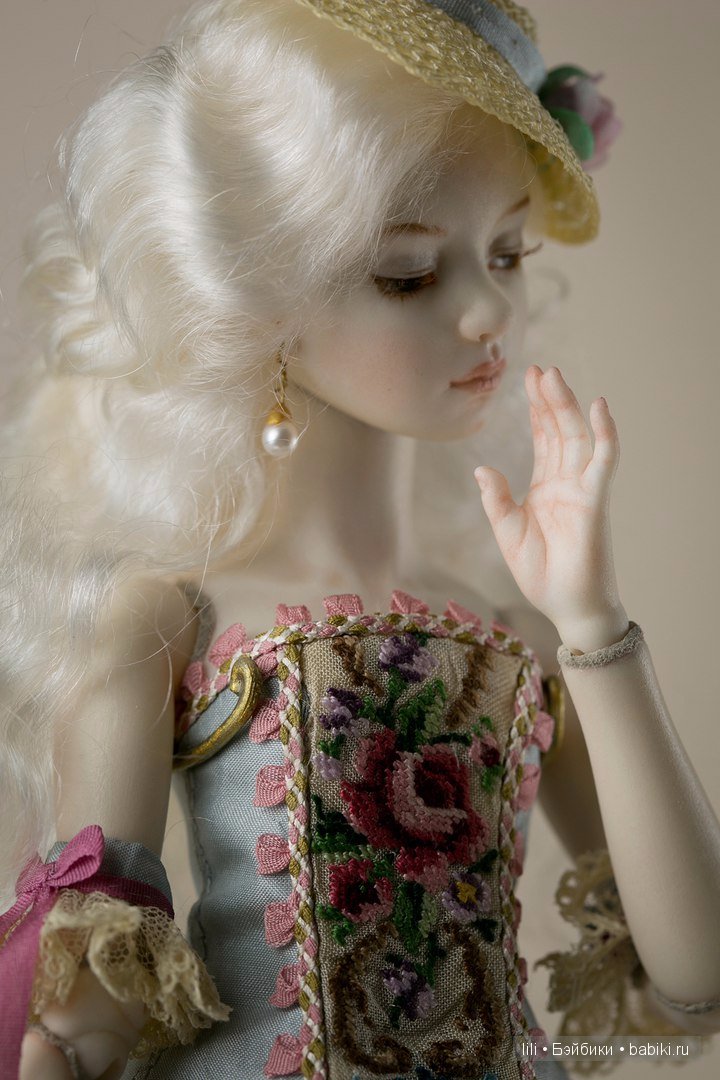 Новые шарнирные куклы Маргариты Цветковой. Рококо и Секрет (фото 10)