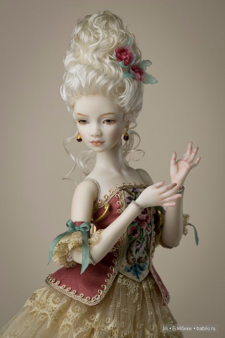 Новые шарнирные куклы Маргариты Цветковой. Рококо и Секрет (фото 6)