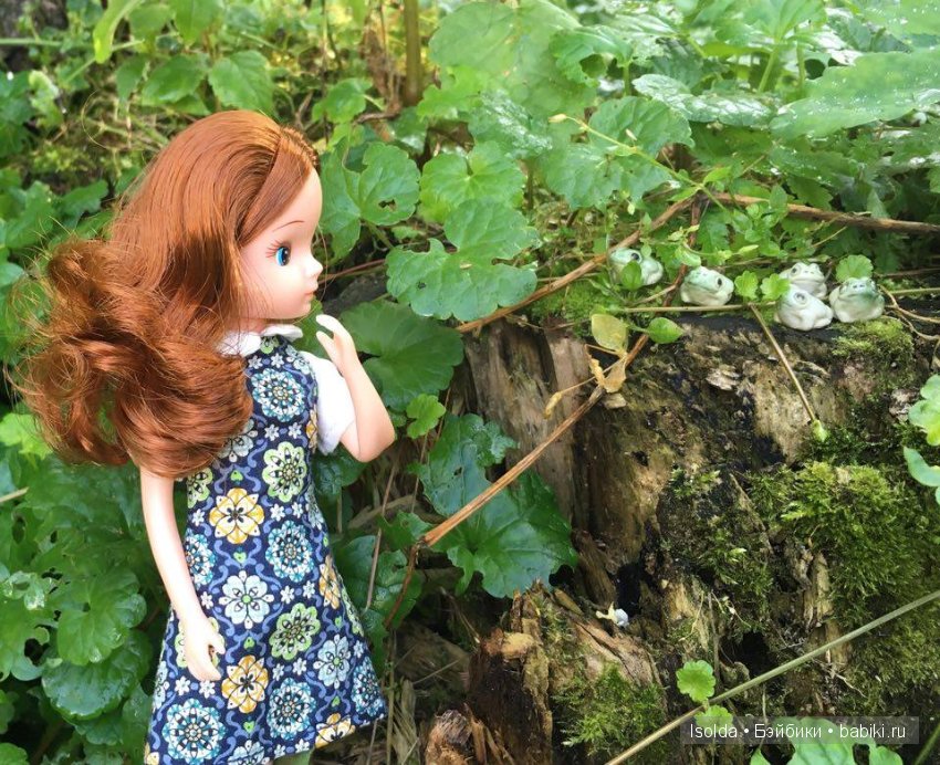 Ликка не боится лягушек! Ликка от компании Такара