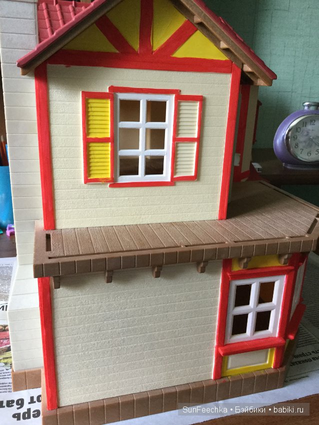 Преображение дома sylvanian families (фото 4)
