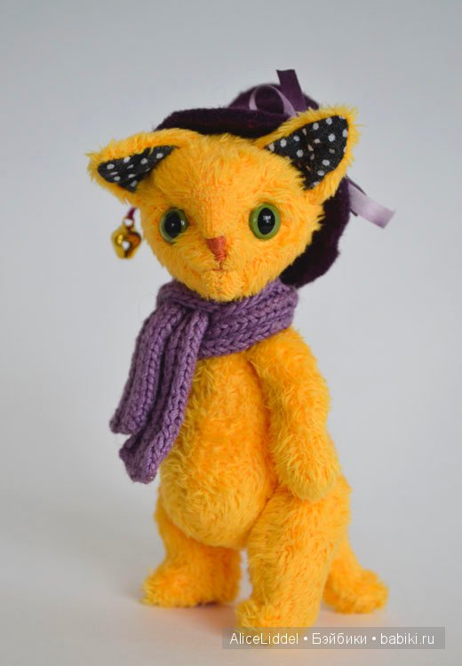 Котики, игрушки ручной работы