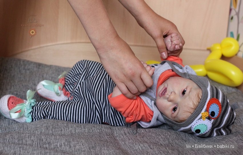 Малыш реборн Саския — Куклы Реборн (Reborn): работы мастеров (фото 9)